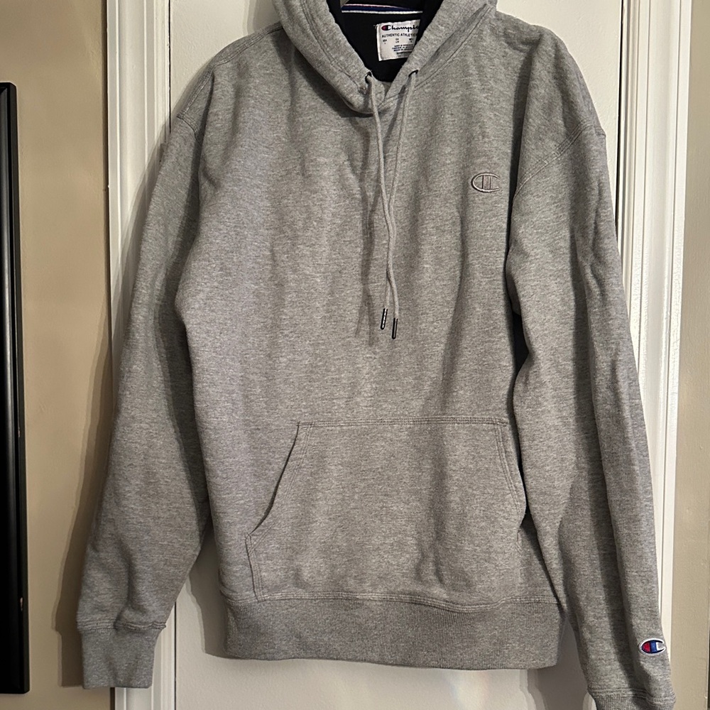 Champion Light Gray Men's Hoodie